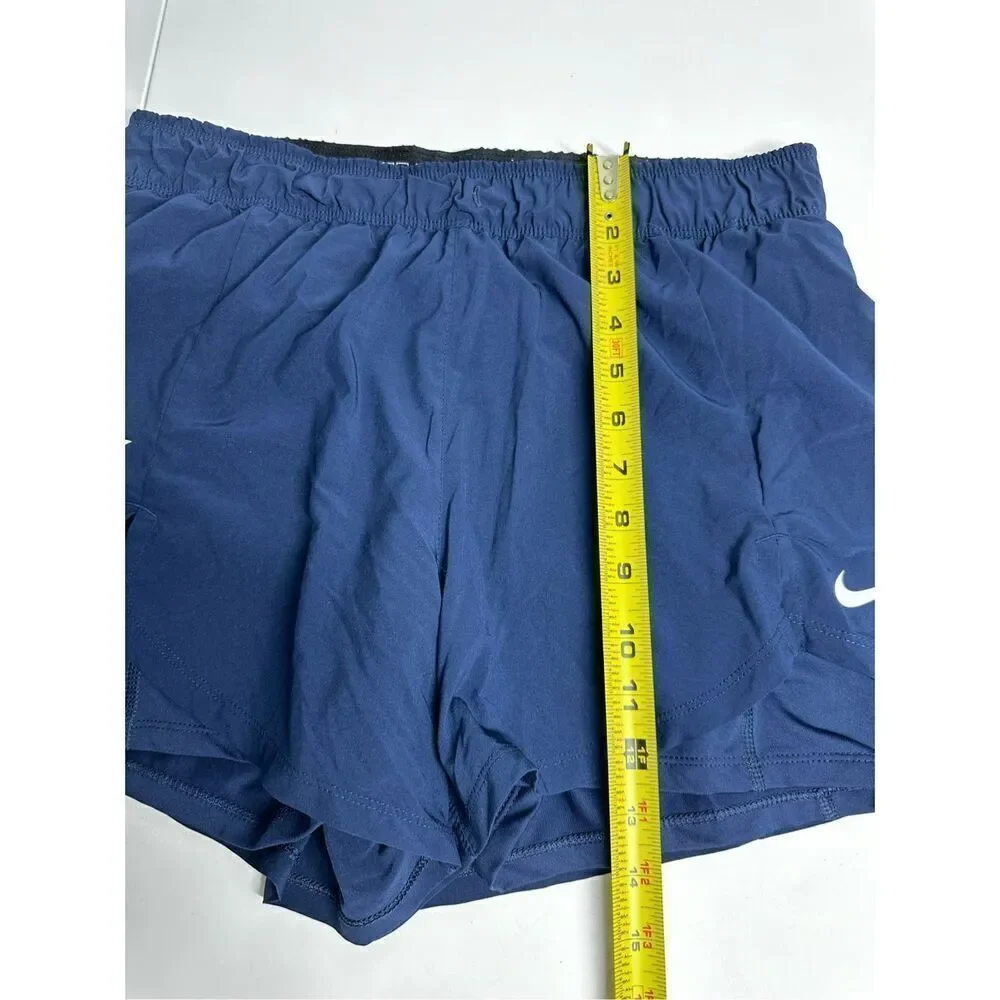 Nike Athletic Shorts Women’s Blue Size L Logo